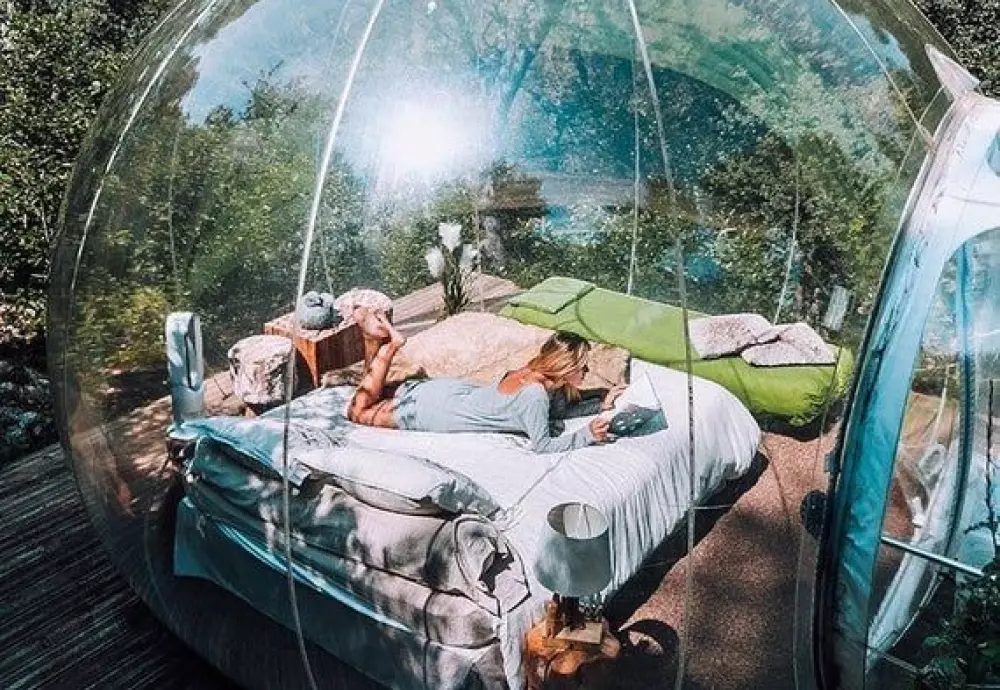 bubble inflatable tent